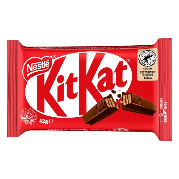 Nestle Kit Kat 4 Finger Chocolate Bar 42g