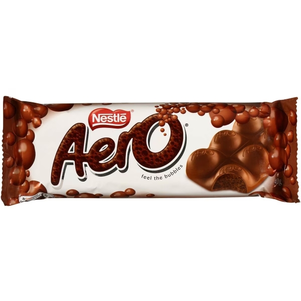 Nestle Chocolate Bar Aero Milk 40g 