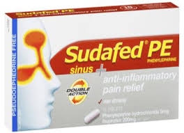 Sudafed PE Sinus & Anti-Inflammatory Tablets 20 Pack