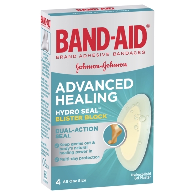 Band-Aid Advanced Healing Blister Block 4 Pack