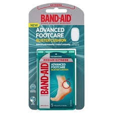 Band-Aid Advanced Footcare Blister Cushion Medium 5 Pack