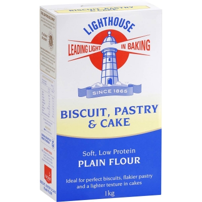Lighthouse Cake & Biscuit Plain Flour 1kg