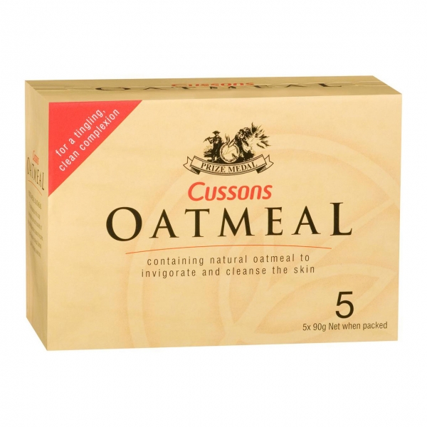 Cussons Soap Oatmeal 5 x 90g