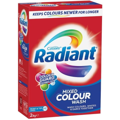 Radiant Fabric Powder Mixed Colours 2kg