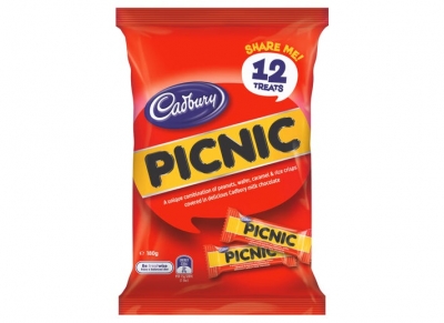 Cadbury Picnic 12 Pack 180g