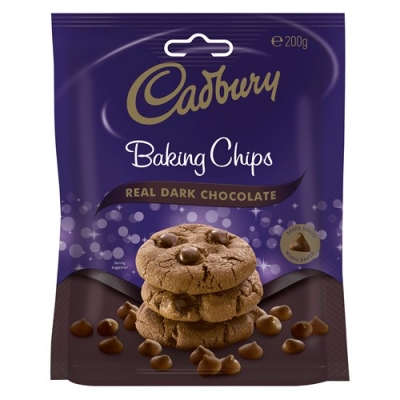 Cadbury Cooking Chocolate Dark Chip 200g
