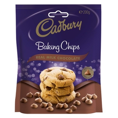 Cadbury Cooking Chocolate Milk Chip 200g