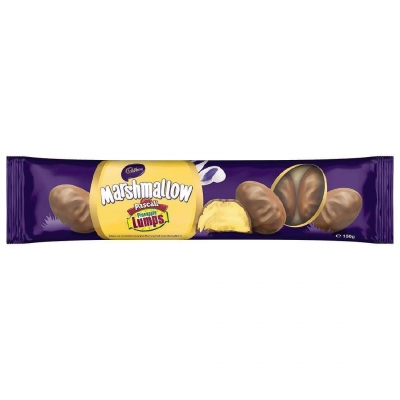 Cadbury Pascall Pineapple Lumps Marshmallow Eggs 150g