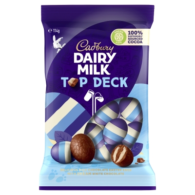 Cadbury Mini Top Deck Egg Bag 114g