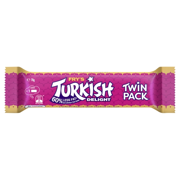 Fry's Turkish Delight Twin Pack 70g