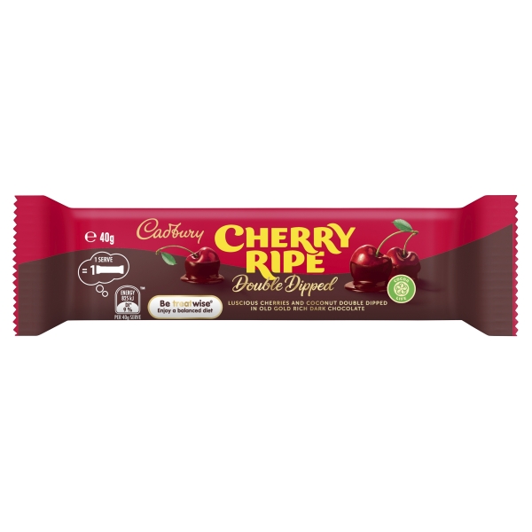 Cadbury Cherry Ripe Double Dip 40g | Adelaide's Finest Supermarkets