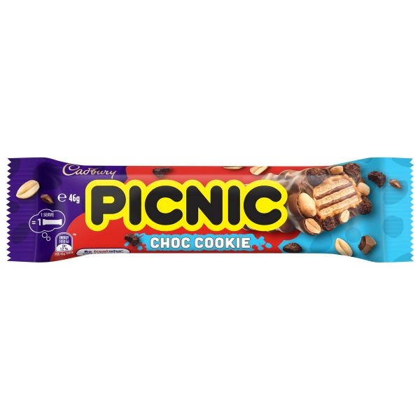 Cadbury Picnic Choc Cookie 46g