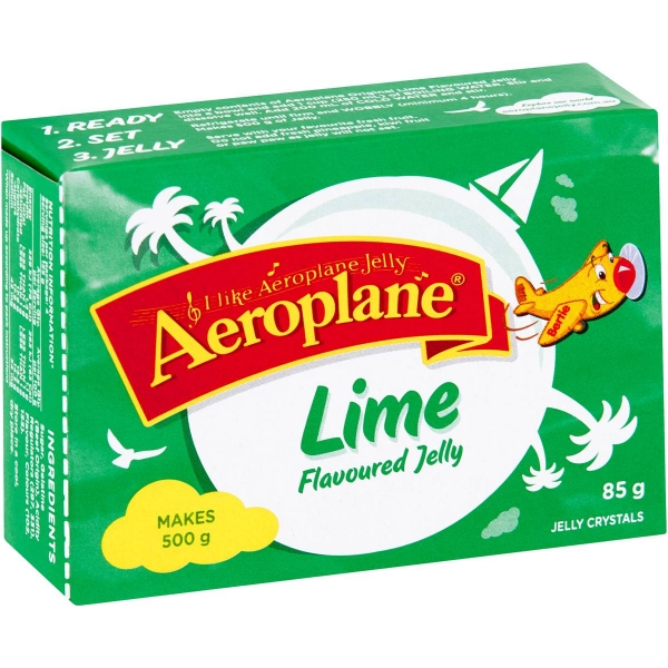 Aeroplane Jelly Crystals Lime 85g