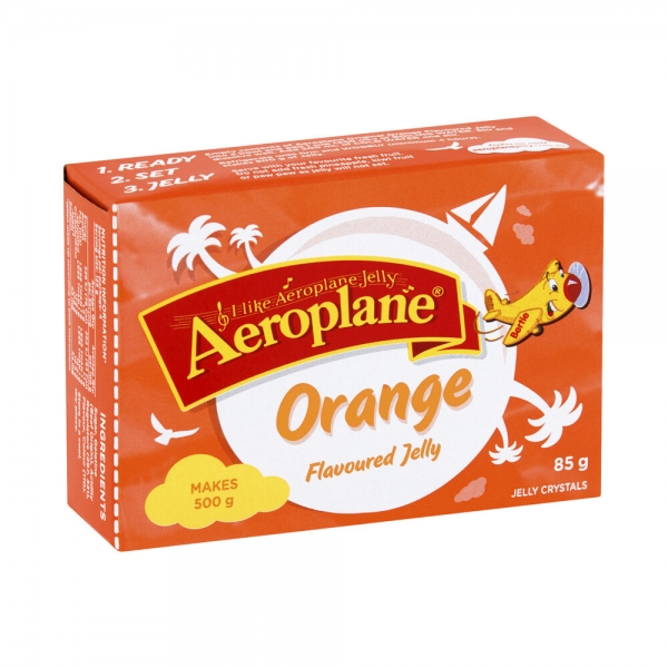 Aeroplane Jelly Crystals Orange 85g