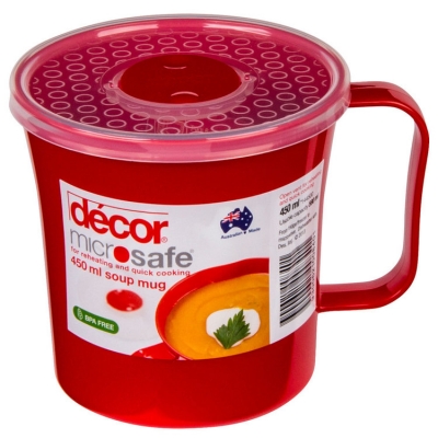 Decor Mugs Soup Microwave Safe 450ml
