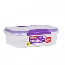 Decor Match Ups Container Oblong Clip 2lt