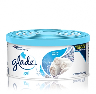 Glade Gel Mini Clean Linen 70g