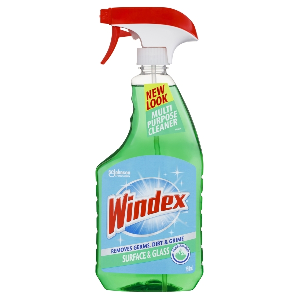 Windex Multi-Purpose Surface & Glass Cleaner Mountain Fresh 750ml