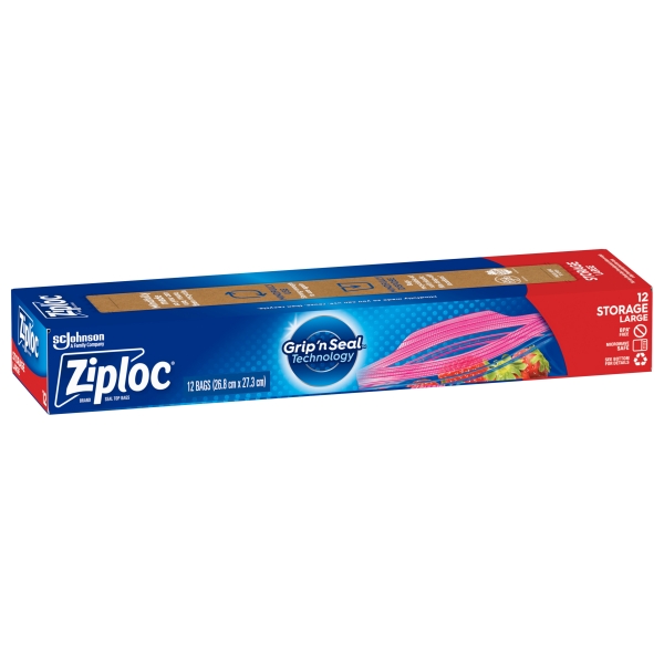 Ziploc Storage Bags Large 12 pack