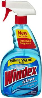 Windex Blue Glass Cleaner Trigger 750ml