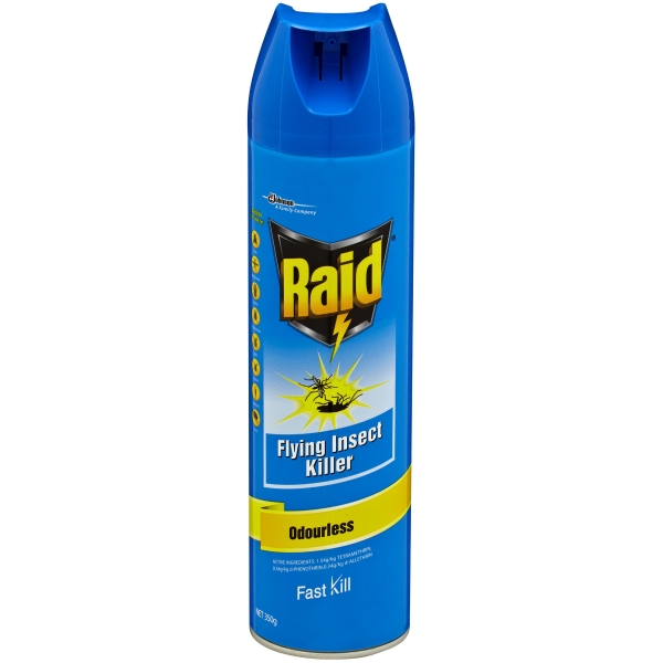 Raid Flying Insect Killer Odourless 350g