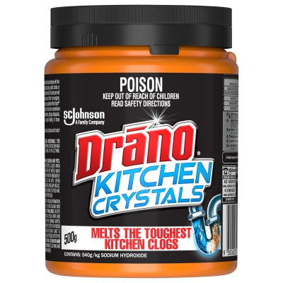Drano Crystal Drain Cleaner 500g