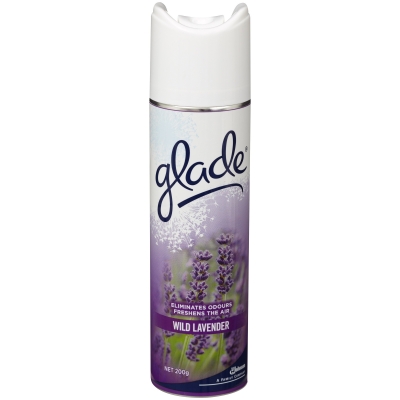 Glade Aerosol Air Freshener Wild Lavender 200g