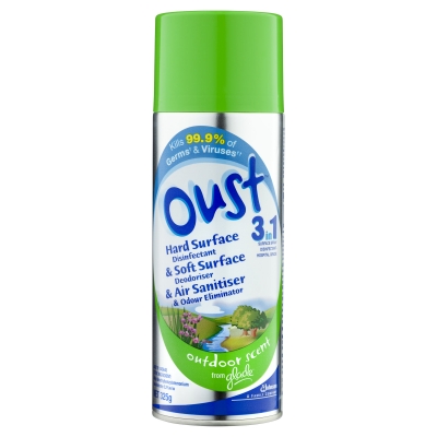 Oust 3 in 1 Aerosol Outdoor Scent 325g
