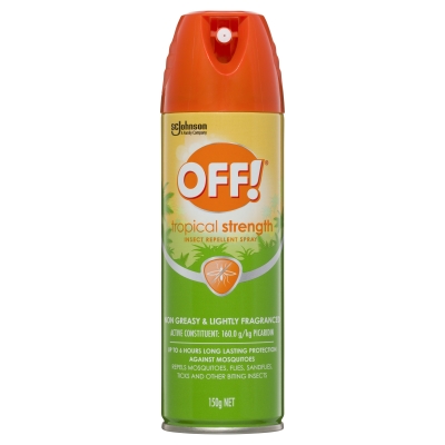 Off! Tropical Strength Insect Repellent Aerosol 150g