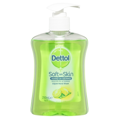 Dettol Liquid Hand Wash Antibacterial Refresh Pump 250ml