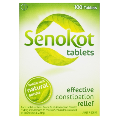 Senokot Tablets 100 Pack
