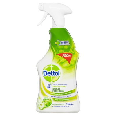 Dettol Multi Purpose Healthy Clean Surface Spray Apple Burst 750ml