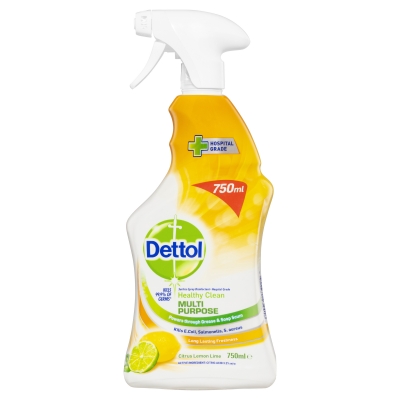Dettol Multi Purpose Healthy Clean Surface Spray Citrus 750ml