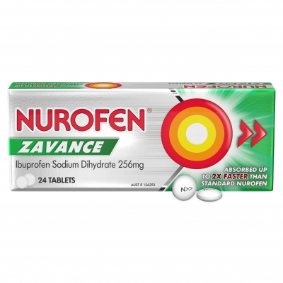 Nurofen Zavance Tablets 24 Pack