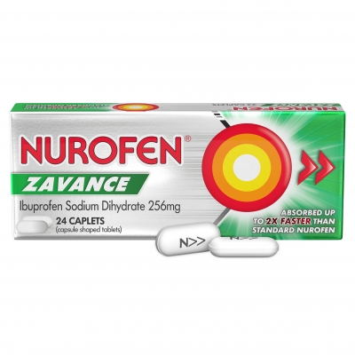 Nurofen Zavance Caplets 24 Pack