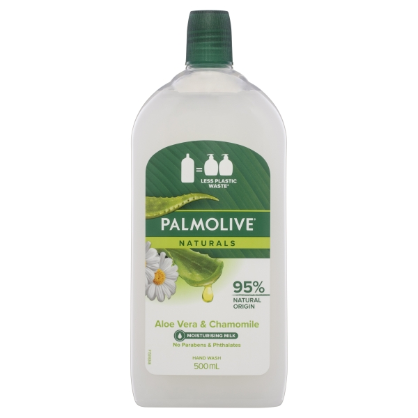 Palmolive Naturals Liquid Hand Wash Refill Aloe Vera 500ml