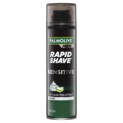 Palmolive Rapid Shave Foam Sensitive Skin 250g