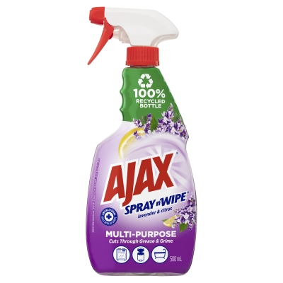 Ajax Spray N Wipe Lavender & Citrus Trigger 500ml