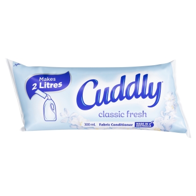 Cuddly Fabric Softener Classic Fresh 300ml