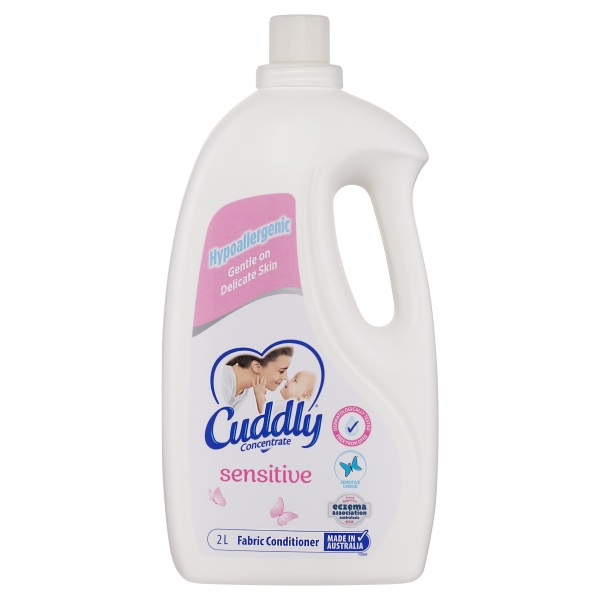 Cuddly Fabric Softener Sensitive 2lt