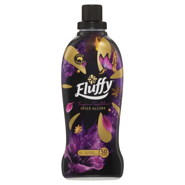 Fluffy Fabric Softener Fragrance Temptations Spice Allure 1lt