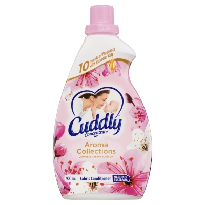 Cuddly Fabric Softener Aroma Collections Japanese Cherry Blossom 900ml