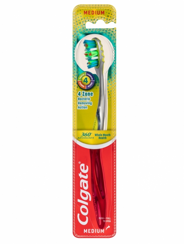 Colgate Toothbrush 360 Advanced Medium