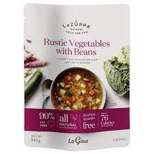 La Zuppa Rustic Vegetable & Beans Soup Pouch 540g