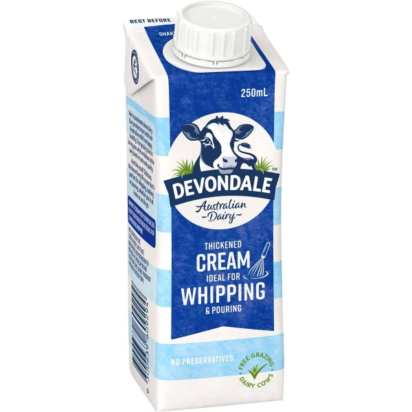 Devondale Thickened Cream UHT 250ml