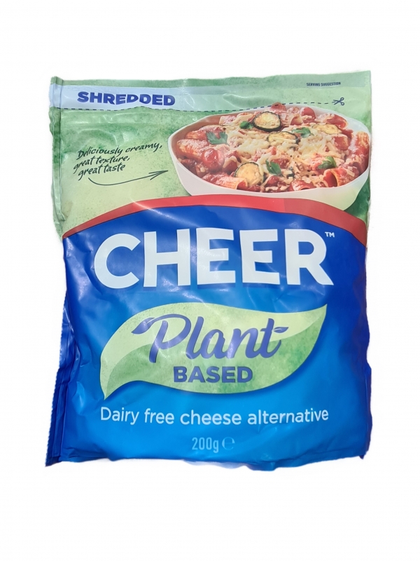 Cheer Plant Based Cheese Tasty Shredded 200g