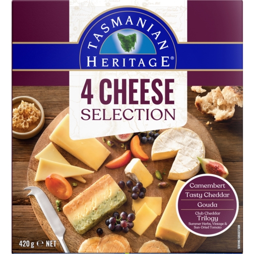 Tasmanian Heritage Platter 4 Pack 420g