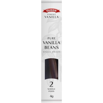 Queen Vanilla Bean Pods 4g