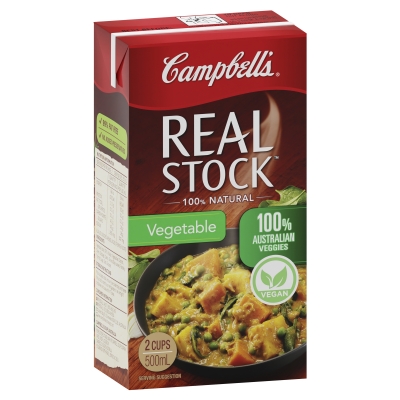 Campbell's Real Stock Vegetable 2 Cups 500ml