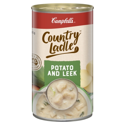 Campbell's Country Ladle Soup Potato & Leek 505g